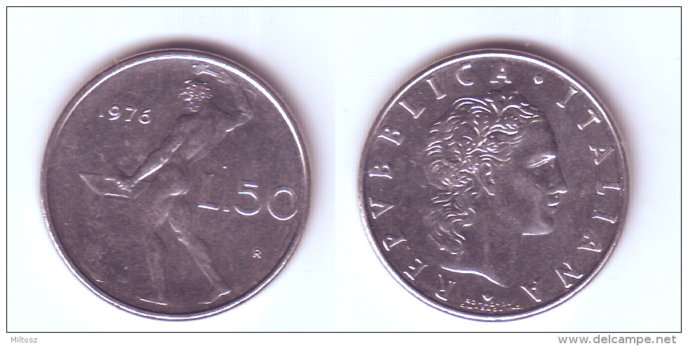 Italy 50 Lire 1976 - 50 Lire