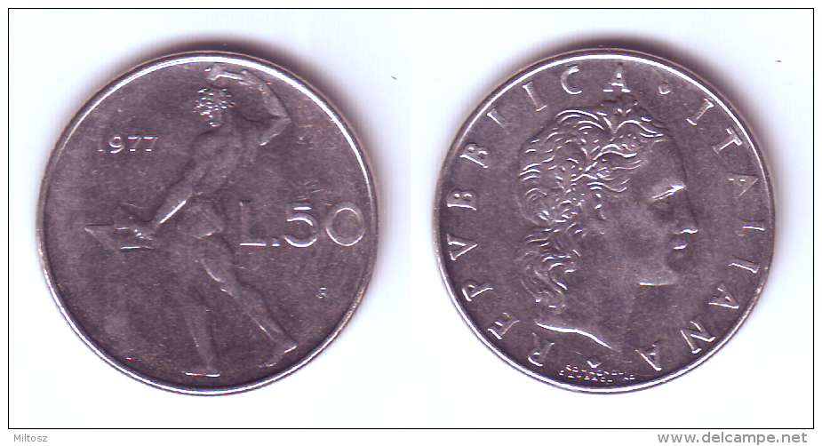 Italy 50 Lire 1977 - 50 Lire