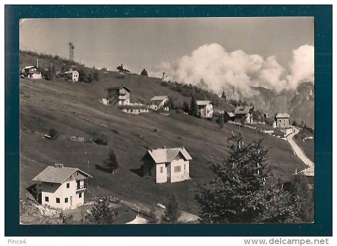 TRENTO FRAZIONE VANEZE MONTE BONDONE CARTOLINA FORMATO GRANDE VIAGGIATA NEL 1954 - Altri & Non Classificati