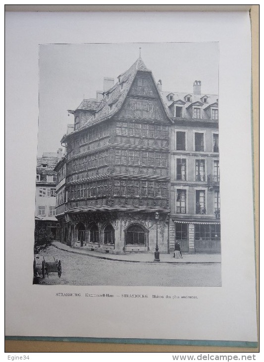 Bas-Rhin Strasbourg  - Album de 30 Vues de Strasbourg et des Vosges -1890 - Globus Verlag Berlin