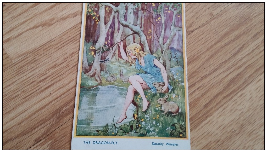 The Dragon-fly, Dorothy Wheeler Posted 1940 Postcard - Non Classificati