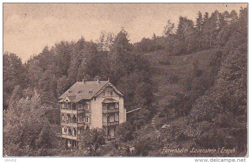 AK Lauenstein I. Erzgebirge - Ferienheim - 1926 (3737) - Altenberg