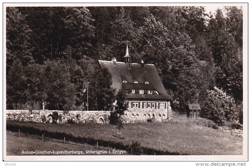 AK Rittersgrün I. Erzgebirge - Anton-Günther-Jugendherberge - Ca. 1930/40 (3745) - Breitenbrunn
