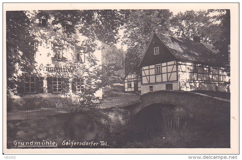 AK Grundmühle - Seifersdorfer Tal - 1942 (3747) - Radeberg