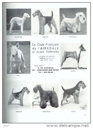 LIVRE D´OR DU CHIEN Races Françaises et Etrangères - Société Centrale Canine - Edition 1972