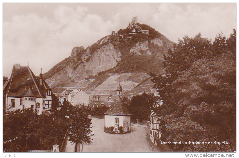 AK Drachenfels Und Rhöndorfer Kapelle (3778) - Röhndorf