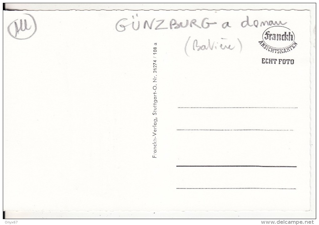 GUENZBURG-GÜNZBURG DONAU (Allemagne-Bavière) ORGEL-ORGAN-ORGUES-ORGUE-INSTRUMENT-MUSIQUE- - Guenzburg
