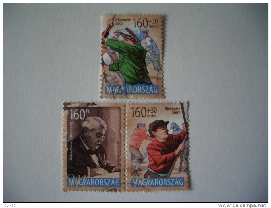 Hungary, The Boys Of Paul Street, By Ferenc Molnar, Novell, Cinema, For Youth, Writer - Used Stamps