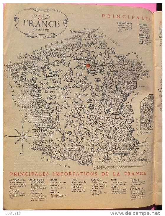 ALMANACH  ANCIEN  EUROPE  UNIE  1951 - DISCOURS De RENE PLEVEN PRESIDENT Du CONSEIL - LYON 29 Oct 1950 - Big : 1941-60