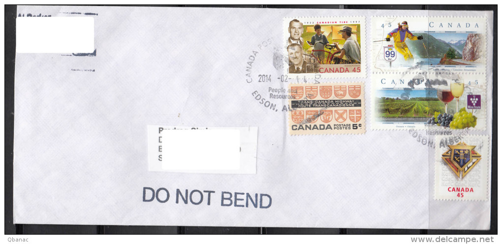 Canada Modern Cover To Serbia - Storia Postale