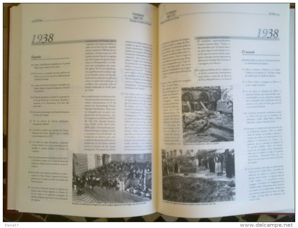 LIBRO Cartagena, Siglo XX : Un Repaso A Los Personajes Y Efeme&#769;rides Que Marcaron Los U&#769;ltimos Cien An&#771;os - History & Arts