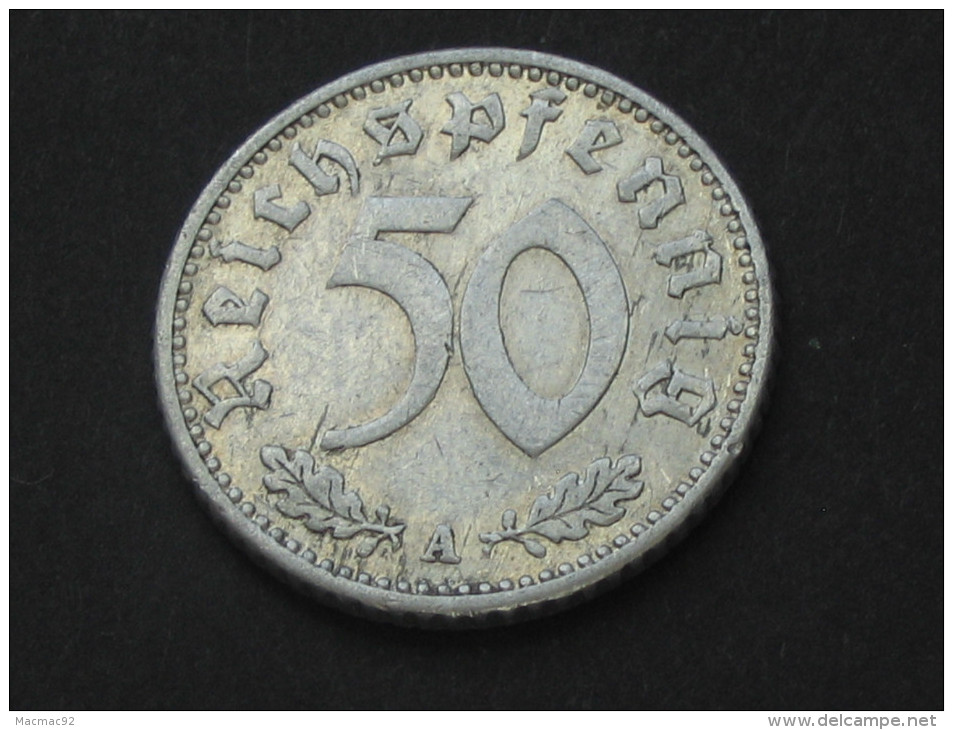 50 Reichspfennig 1941 A - Germany- Allemagne 3 Eme Reich **** EN ACHAT IMMEDIAT **** - 50 Reichspfennig