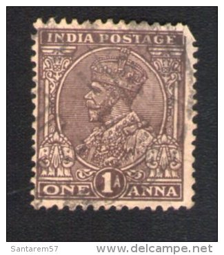 Inde 1934 Oblitéré Used Stamp King Roi George V Avec Couronne Empereur Indien - Sonstige & Ohne Zuordnung