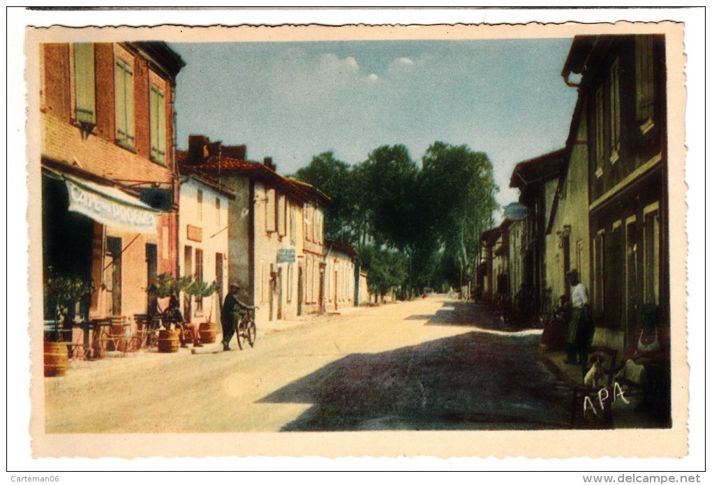 82 - Labastide Saint Pierre - Rue Principale - Editeur: Apa Poux N° 7 - Labastide Saint Pierre