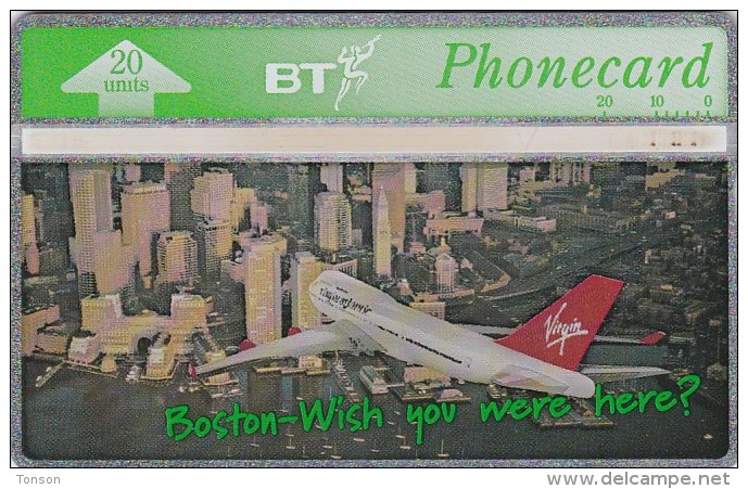 UK, BTA-136, Virgin Atlantic (2) - Boston, Airplane.   CN : 550G - BT General Issues