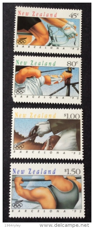 New Zealand 1992 Sc 1226/1229, Mi 1226/1229 - Ongebruikt