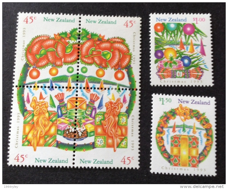 New Zealand 1993 Sc 1164/1169, Mi 1298/1303 Mh* - Ongebruikt