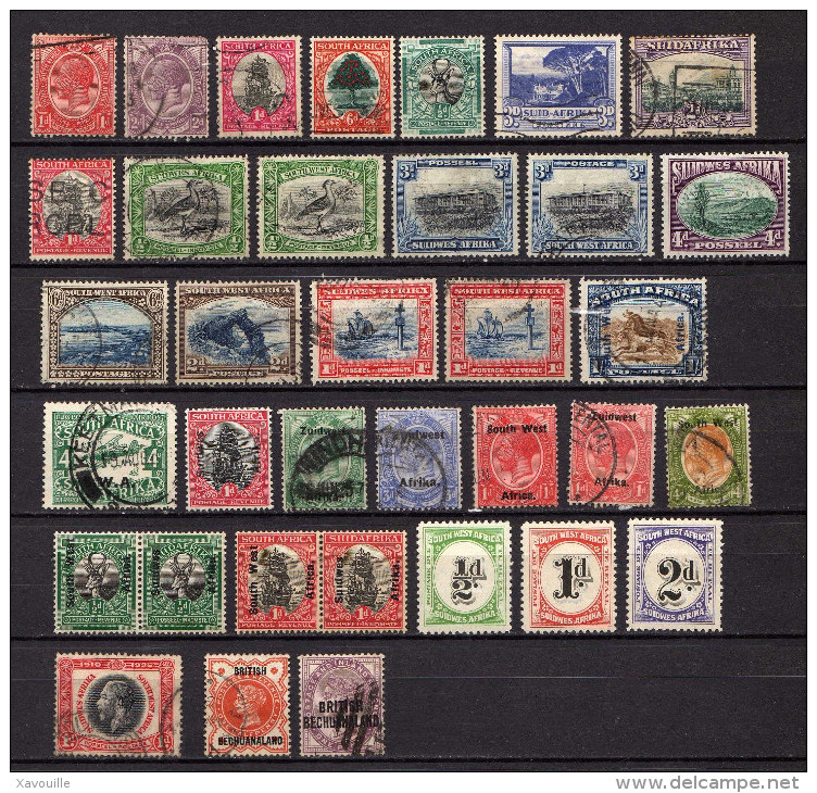 South Africa - Afrique Du Sud - Lot De 95 Timbres Classiques (2 Scans à Voir) - Ohne Zuordnung