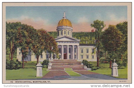 State Capitol Montpelier Vermont - Montpelier