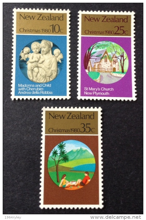 New Zealand 1980 Sc 715/717 Mnh** - Ungebraucht