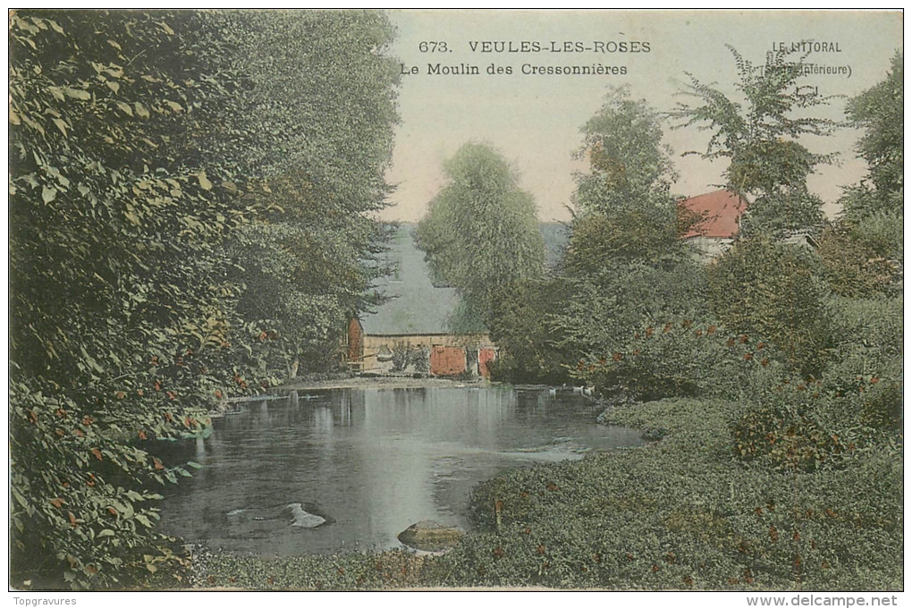 76 VEULES-LES-ROSES LE MOULIN DES CRESSONNIERES - Veules Les Roses