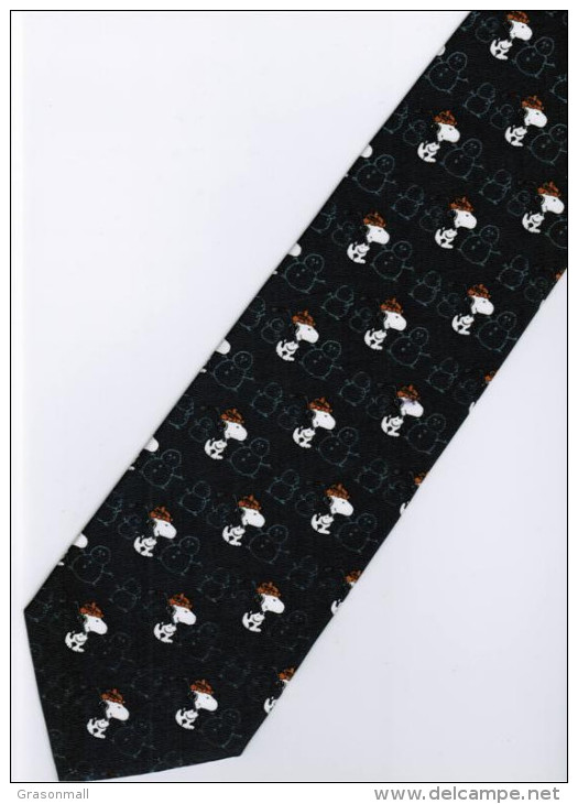 Snoopy Dog Play Golf Snowman Cartoon Novelty Fancy NECK TIE - Andere & Zonder Classificatie