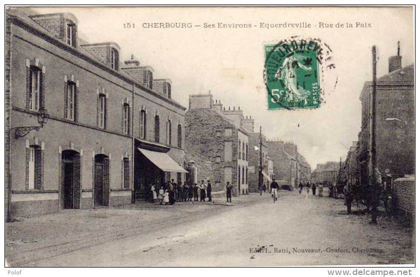 EQUERDREVILLE - Rue De La Paix  (67277) - Equeurdreville