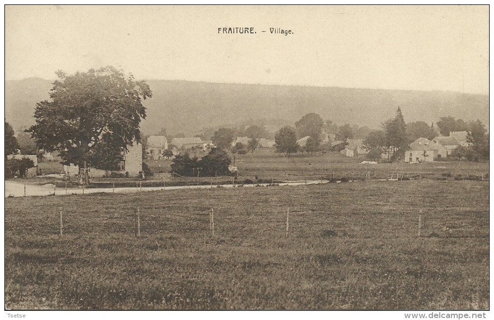 Fraiture - Jolie Vue Du Village - 1929 ( Voir Verso ) - Sprimont