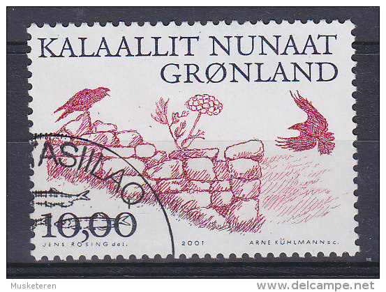 Greenland 2001 Mi. 364    10.00 Kr Arktische Wikinger (III) Die Natur Kehrt Zurück - Gebraucht