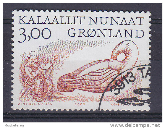 Greenland 2000 Mi. 348    3.00 Kr Arktische Wikinger (II) Geschichtenerzähler - Gebruikt