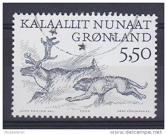 Greenland 2000 Mi. 349    5.50 Kr Arktische Wikinger (II) Rentierjagd - Usati