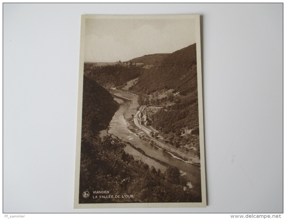 AK / Bildpostkarte Luxembourg. Vianden. La Vallee De L'Our - Vianden