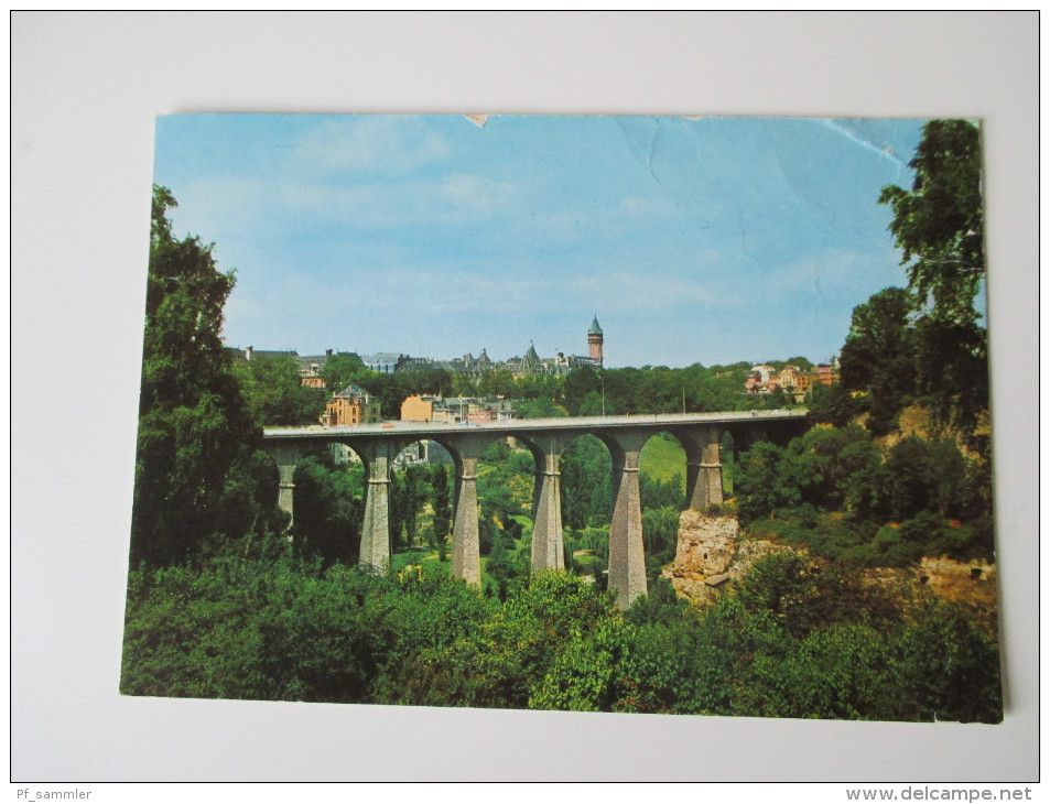 AK / Bildpostkarte Luxembourg Le Viaduc / Der Viadukt 1983 - Luxemburg - Stad