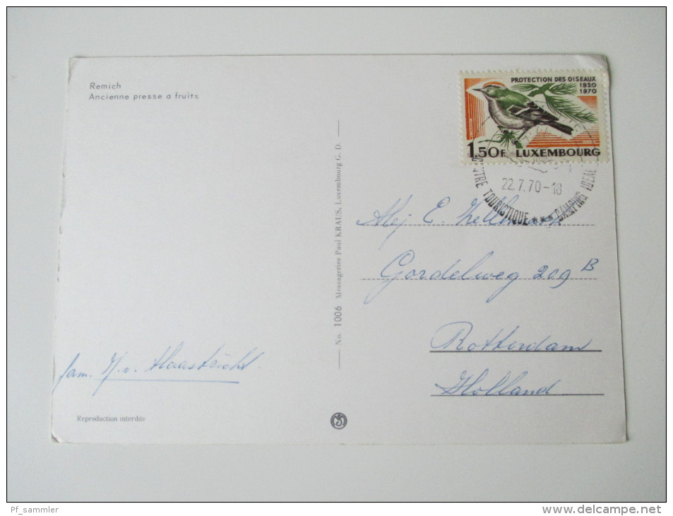 AK / Bildpostkarte Luxembourg Remich. Ancienne Presse A Fruits. 1970 - Remich