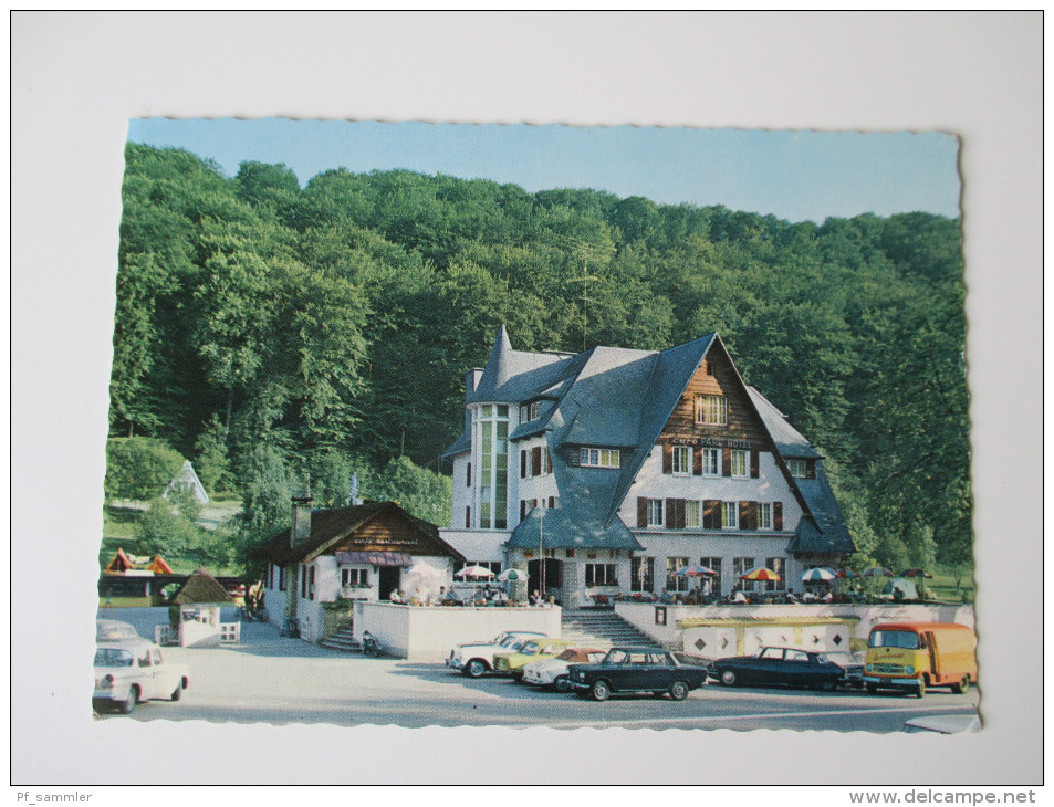 AK / Bildpostkarte Luxembourg 1968 Europarc. L'Hotel Restaurant Unique Au Grand-Duche. Dommeldange - Sonstige & Ohne Zuordnung