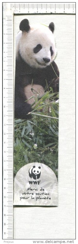 L478 -  MARQUE  PAGe  -    WWF  -    PANDA  -   Donnons Un Avenir Au  Panda   ! - Bookmarks