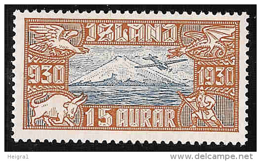 Iceland 1930 MNH/**/postfris/postfrisch Michelnr. 142 - Nuovi
