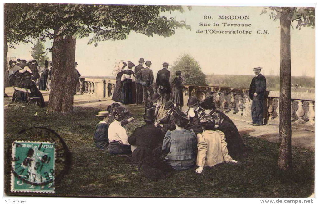 MEUDON - Sur La Terrasse De L'Observatoire - Meudon