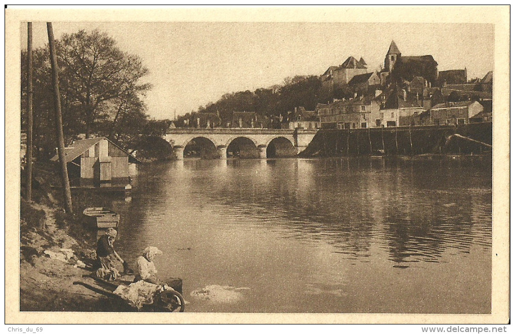 Le Blanc La Creuse Et Le Chateau Laveuse - Le Blanc