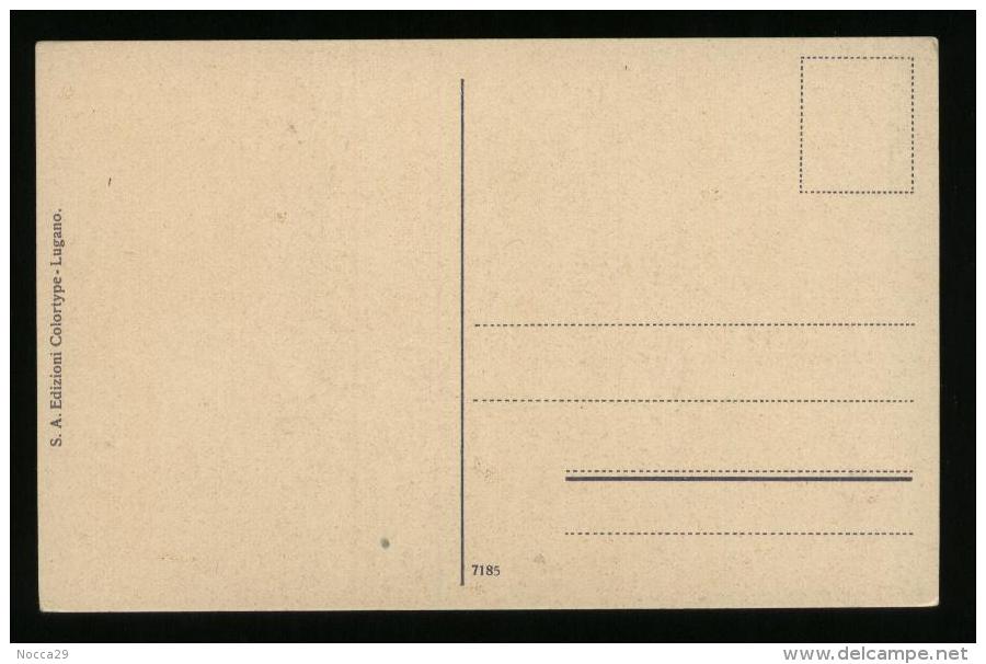 SVIZZERA - ANNI 10-20 - RIVA SAN VITALE  - SANTA CROCE - VEDUTA VERSO CAPOLAGO E MONTE GENEROSO - Capolago