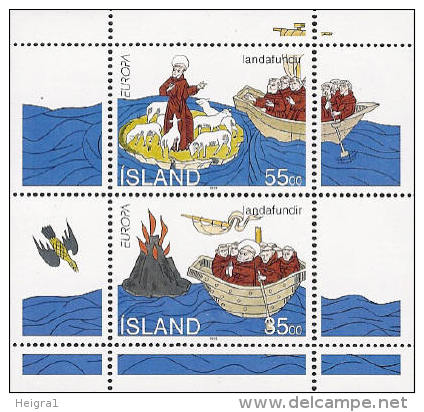 Iceland 1994 MNH/**/postfris/postfrisch Michelnr. Blok/sheet 15 - Blocks & Sheetlets