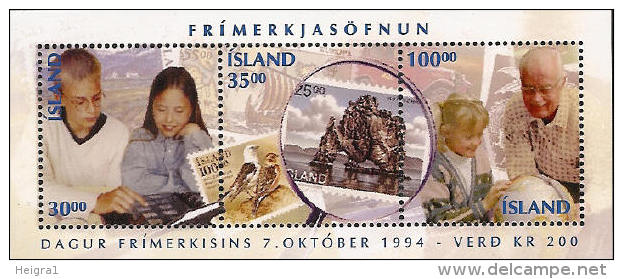 Iceland 1994 MNH/**/postfris/postfrisch Michelnr. Blok/sheet 17 - Blocks & Sheetlets