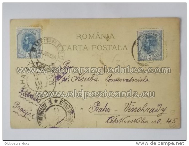 Bucuresti 60 Romania Bucharest Litho Bank Palace - Romania