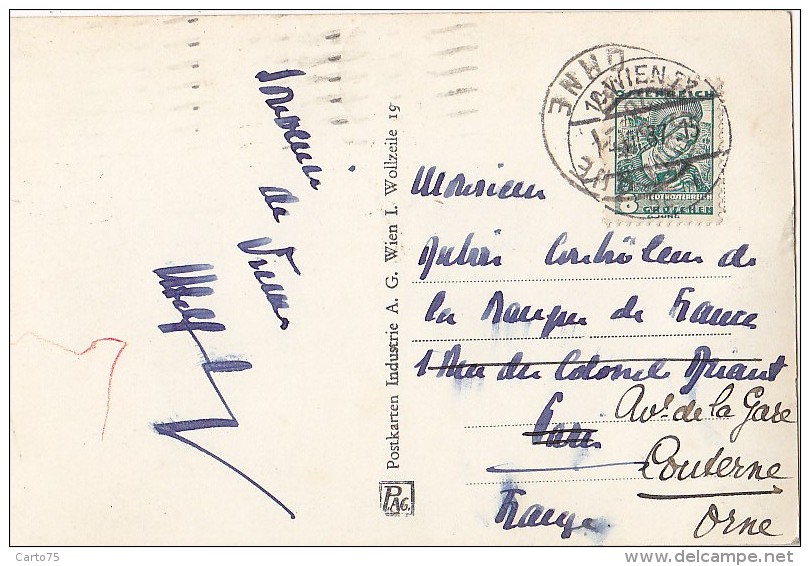 Autriche - Wien - Michaelertor / Automobiles / Cachet 1937 - Other & Unclassified