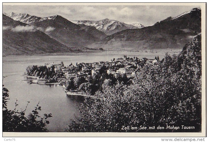 Autriche - Zell Am Seeg / Postal Mark 1937 - Zell Am See