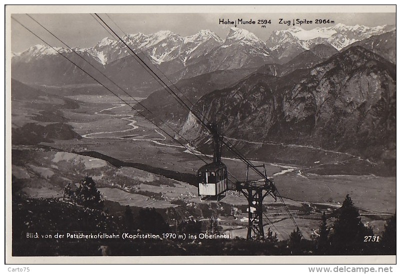 Autriche - Patscherkofelbahn Ins Oberinntal / Postal Mark 1936 - Igls