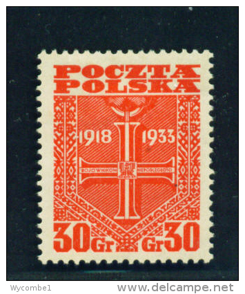 POLAND  -  1933  Proclamation Of The Republic  Mounted Mint - Unused Stamps