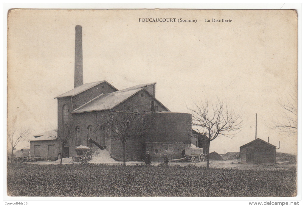 CPA (80) FOUCAUCOURT (Somme) - La Distillerie. - Autres & Non Classés