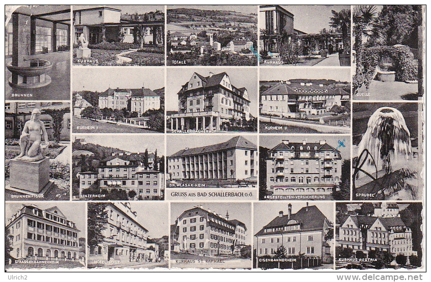 AK Bad Schallerbach - Mehransichtkarte - 1965 (3910) - Bad Schallerbach
