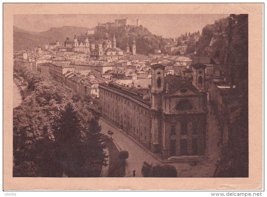 AK Salzburg Von Der Humboldt-Terrasse - 1947 (3920) - Salzburg Stadt